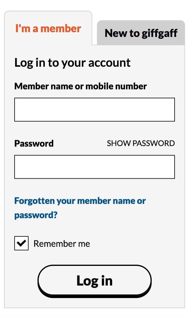 giffgaff gameplan
