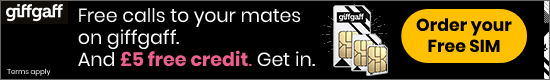 Get a free Giffgaff Sim