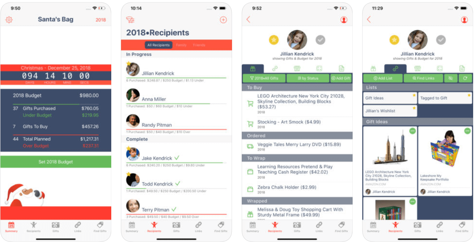 Santa’s Bag app