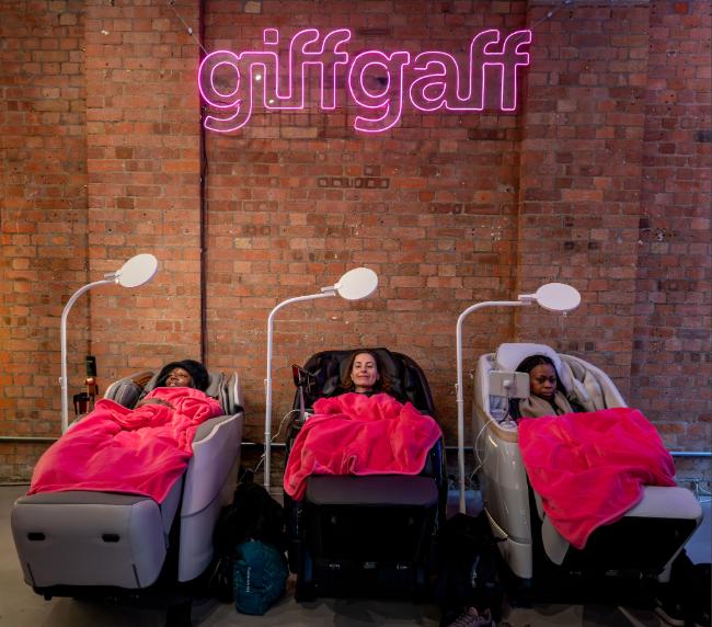 three people enjoying sunshine boosters