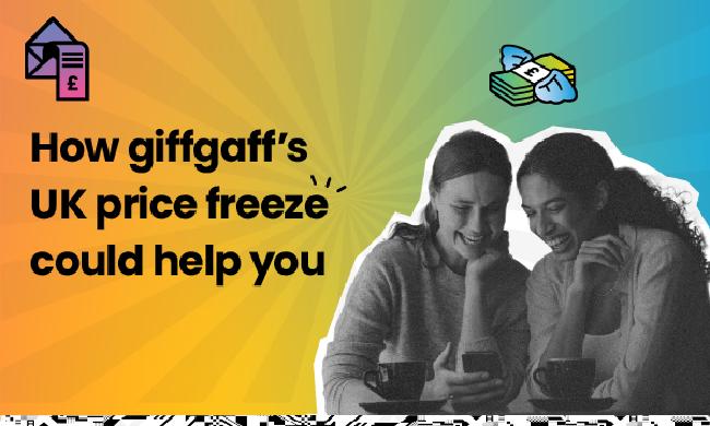 Cost of living - how giffgaff's UK price freeze could help you
