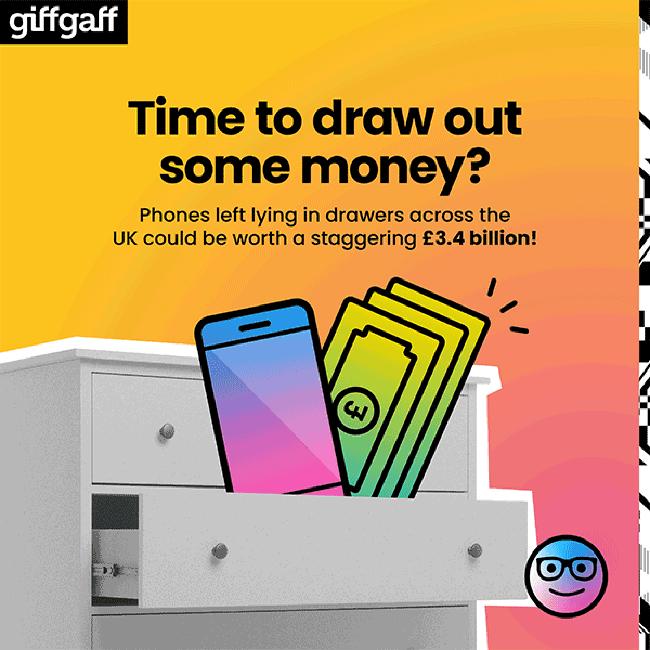 Old phones left in drawers could be worth £3.4 billion.