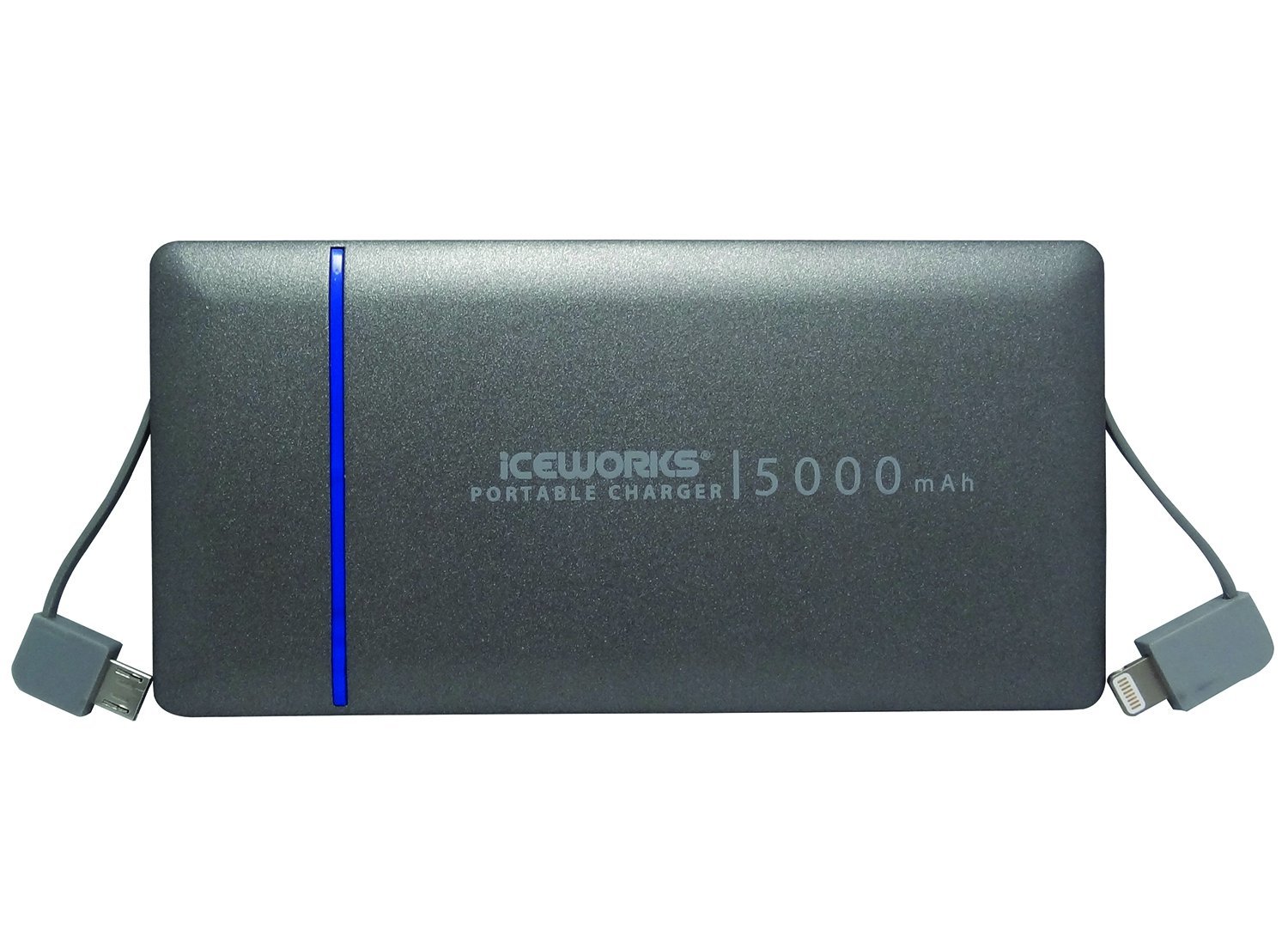 Iceworks 5000mAh Portable Charger with Lightning