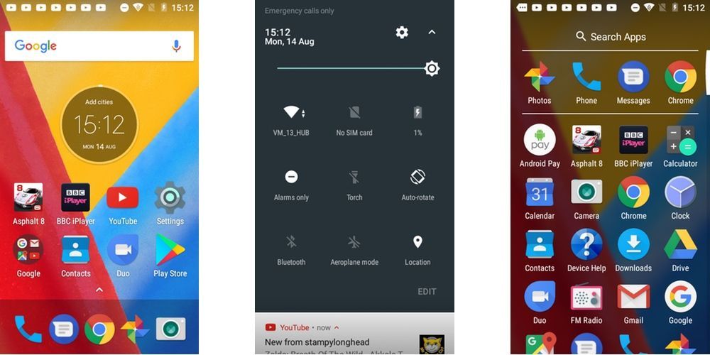 Moto C software