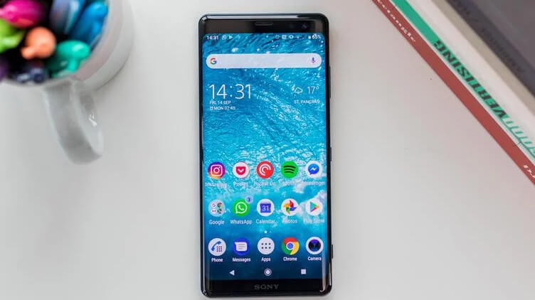 Sony Xperia XZ3 pictured