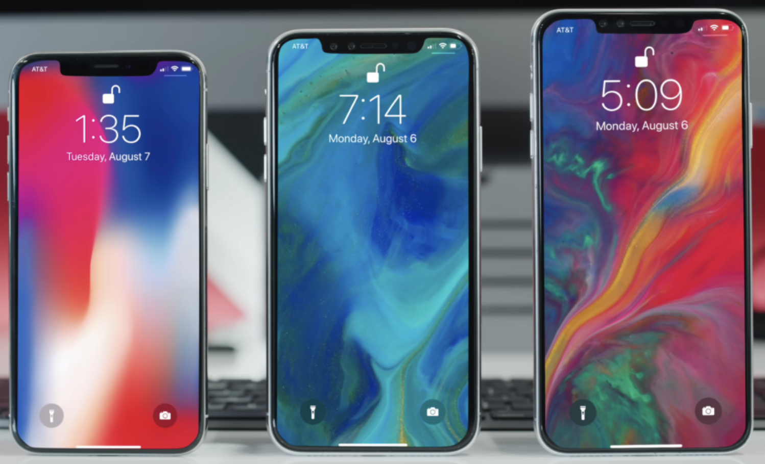2018 iPhone - 3 models