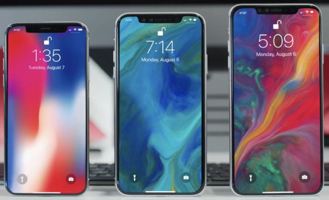 2018 iPhone - 3 models