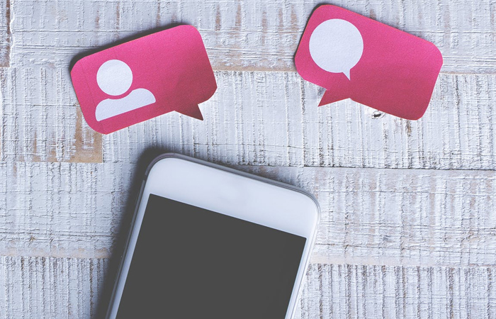 Text bubbles