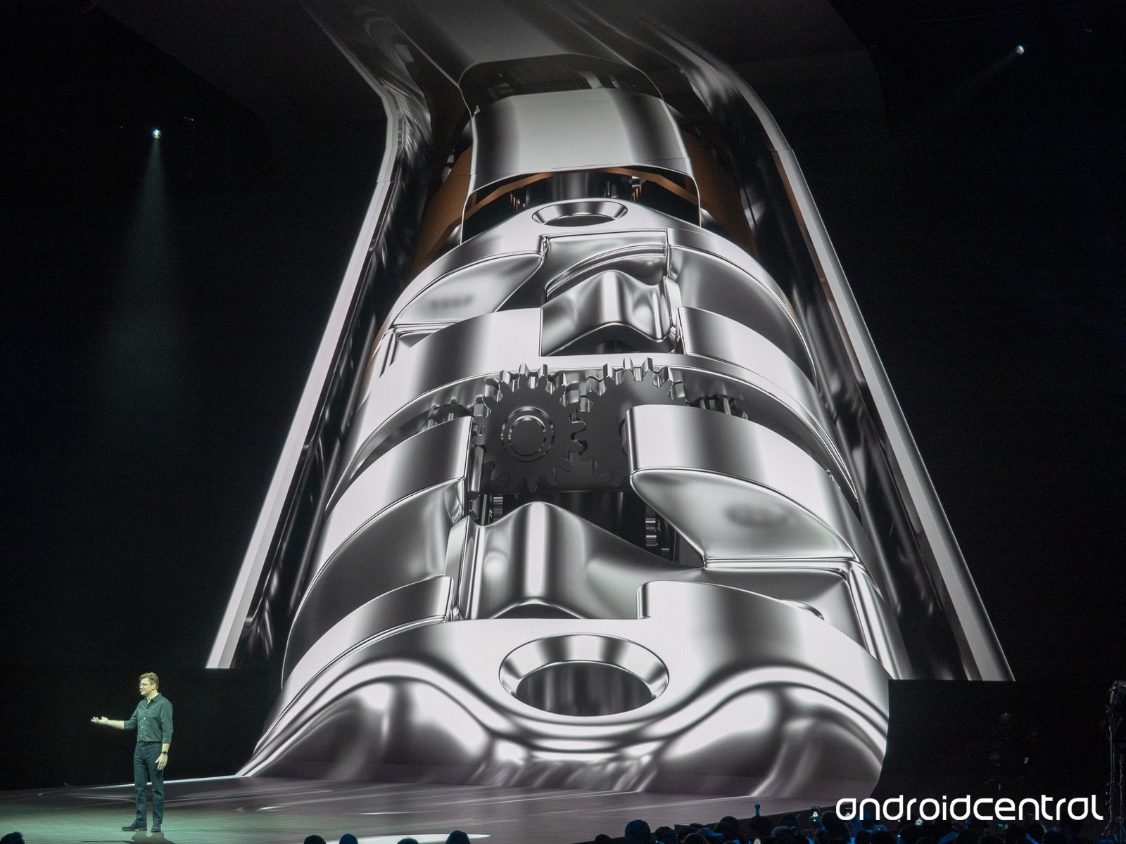 Samsung Galaxy Fold internal mechanism