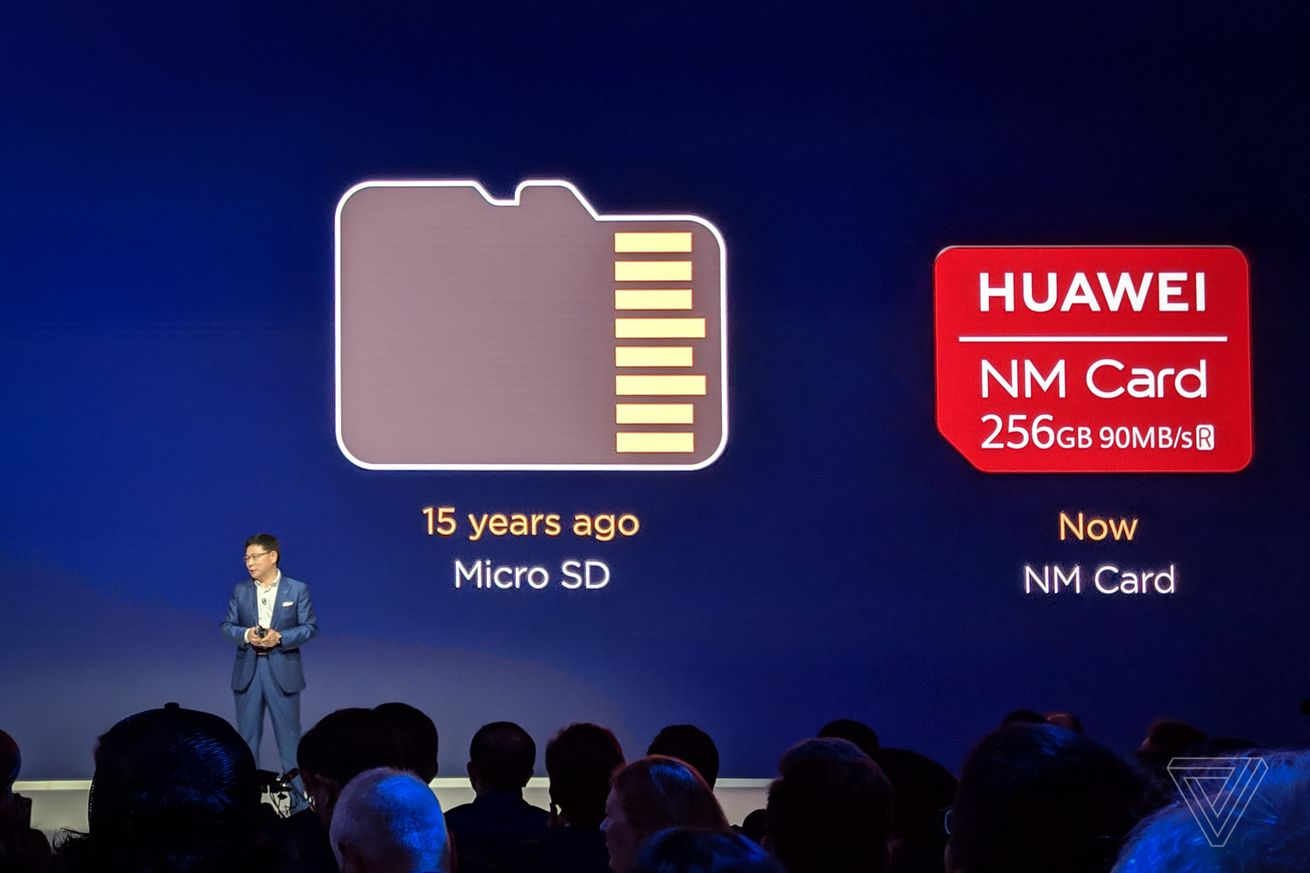 Huawei unveil Nano Memory Cards