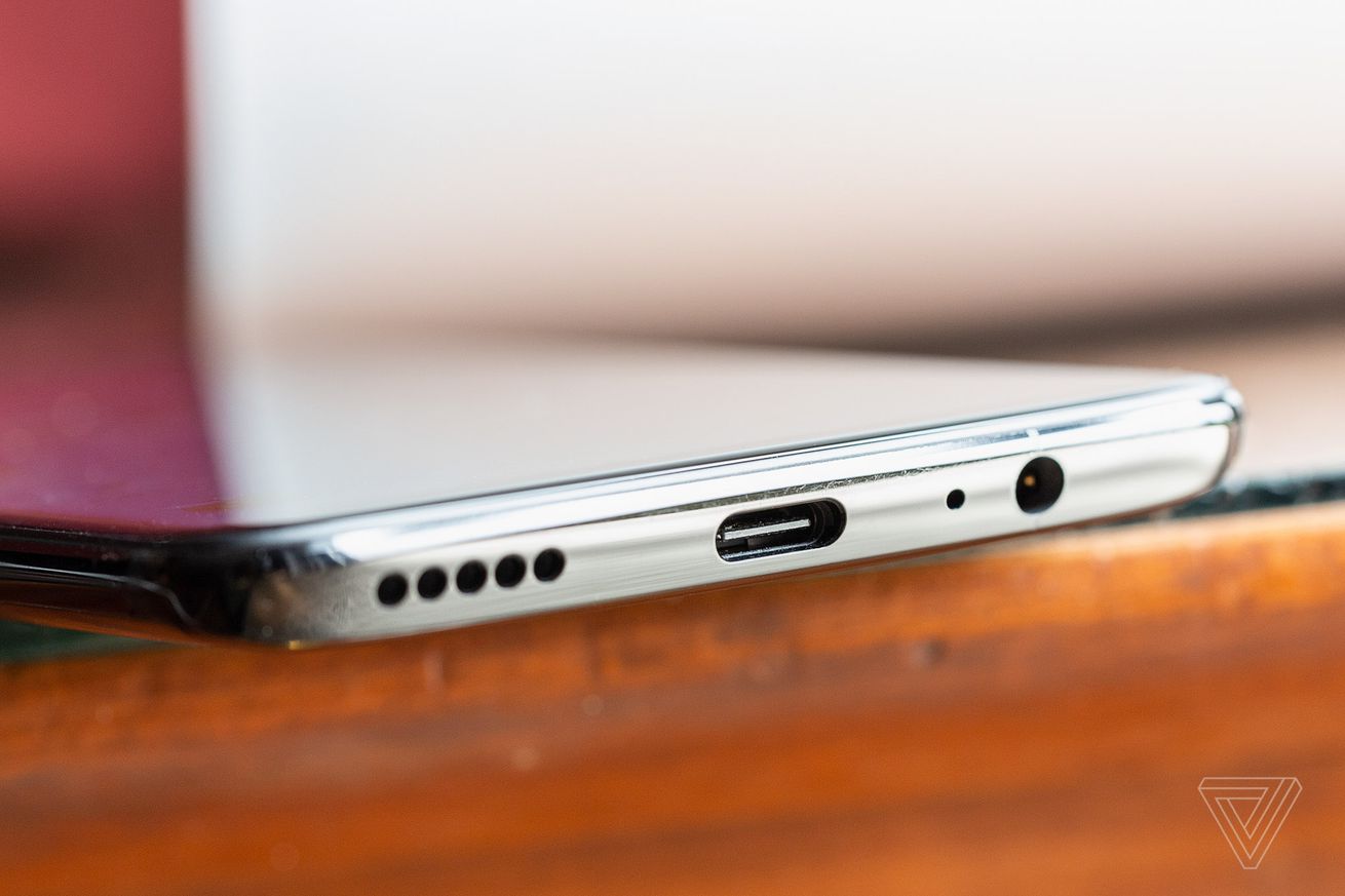 A OnePlus 6 with headphone jack