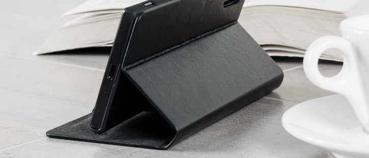 Olixar Leather-Style Wallet Stand Case