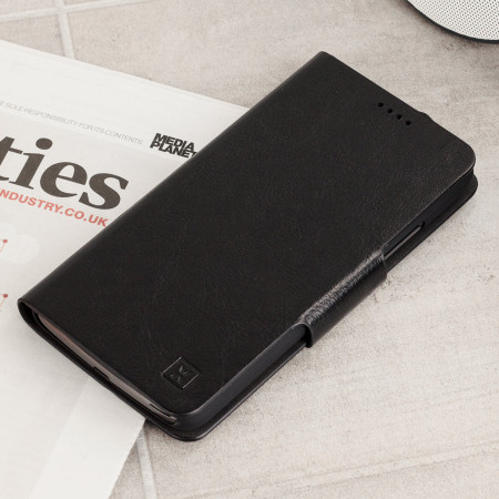 Olixar Leather-Style Wallet Stand Case