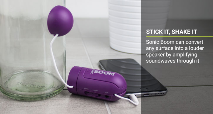 Sonic Boom Portable Vibration Speaker