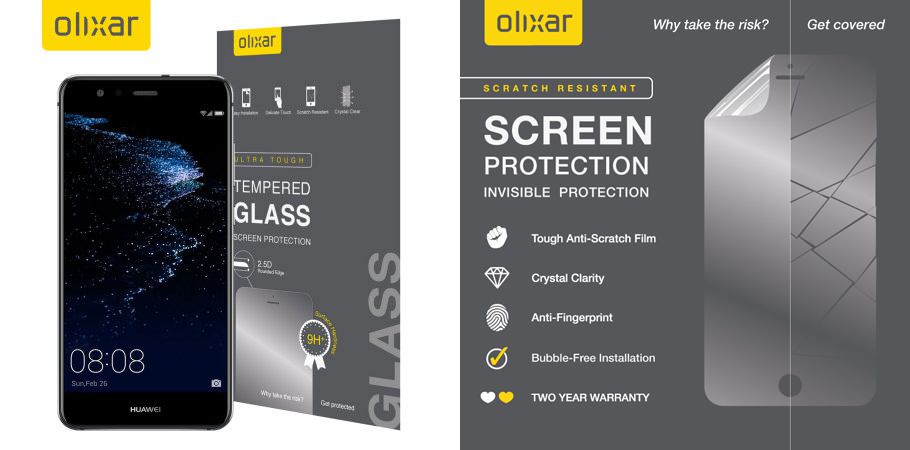 Olixar Tempered Glass Screen Protector
