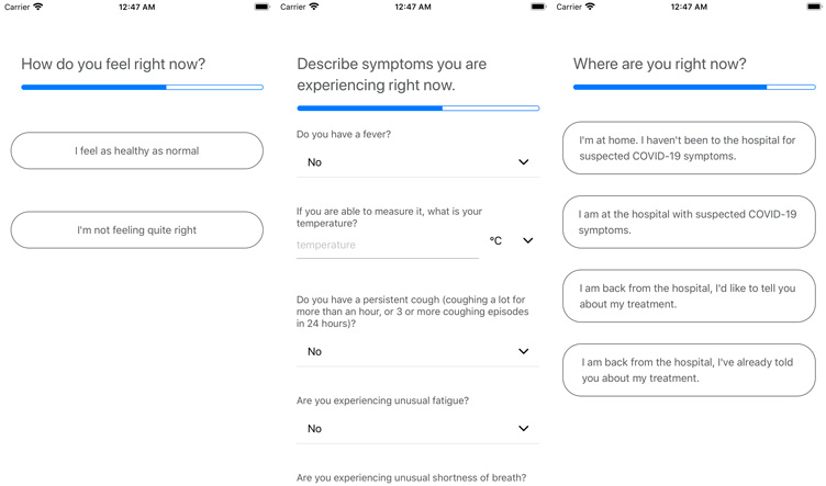 COVID Symptom Tracker