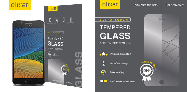 Olixar Tempered Glass Screen Protector