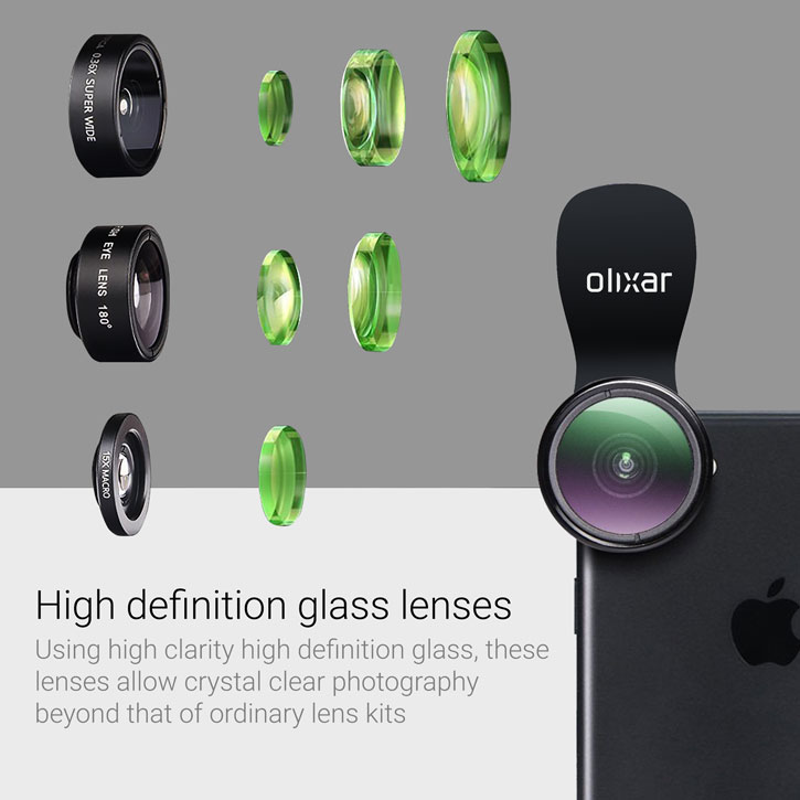 Olixar Premium HD Camera Lens Kit