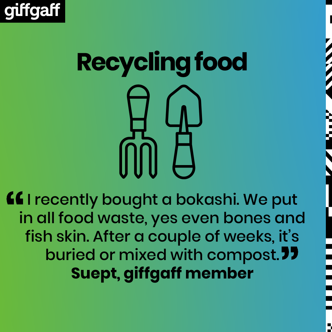 I recently bought a bokashi. We put in all food waste, yes even bones and fish skin. After a couple of weeks, it’s buried or mixed with compost.