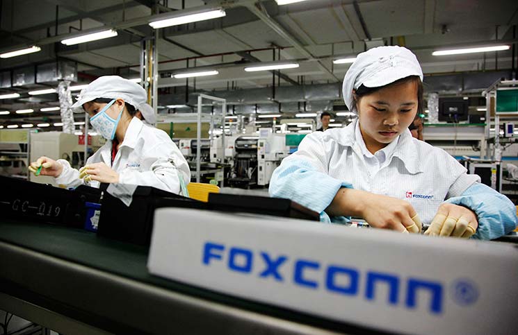 iPhone manufacturing plant