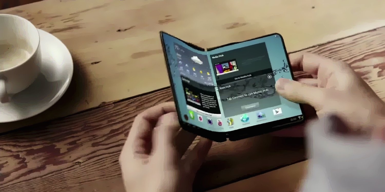 samsung foldable display concept