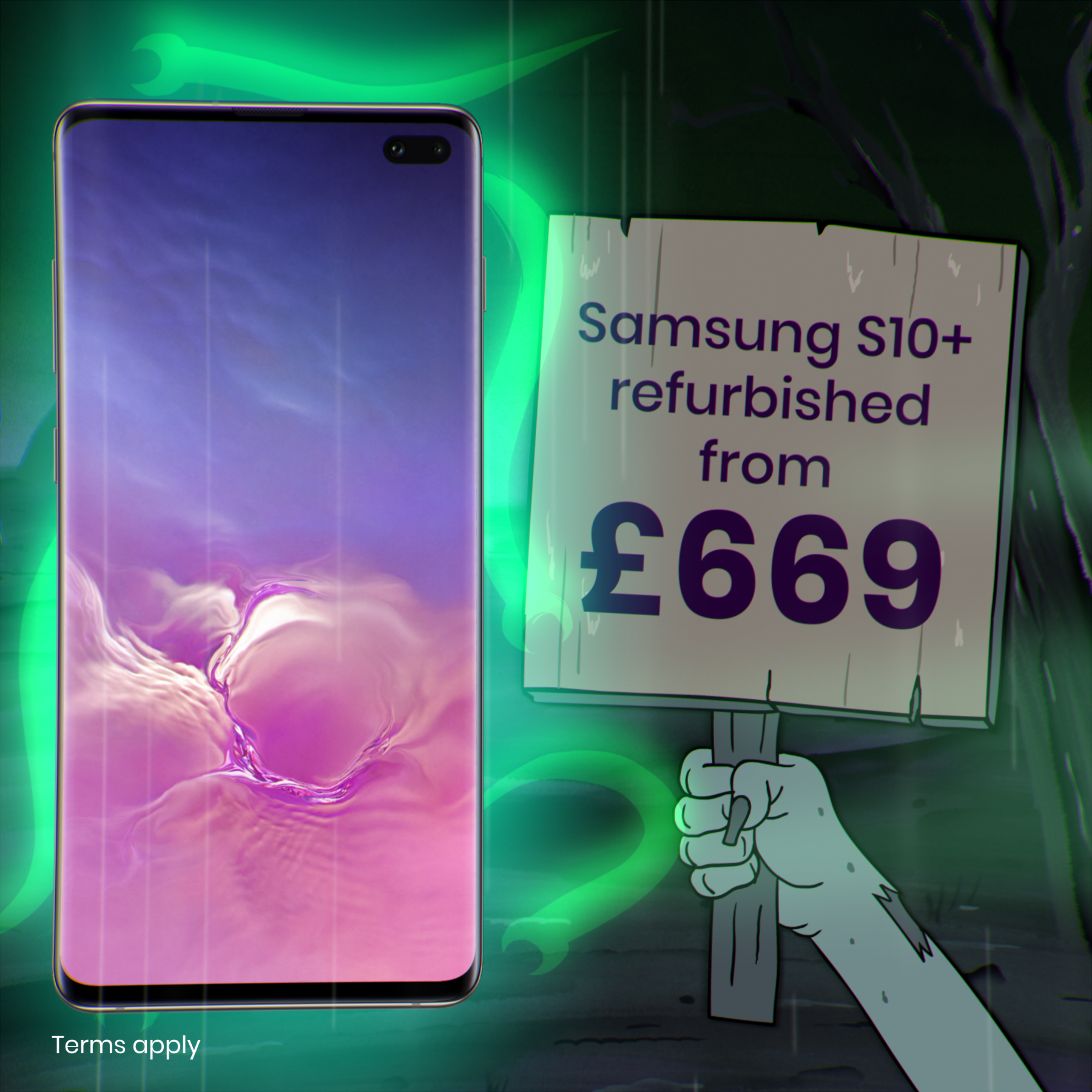 Samsung S10+ refurbished from £669
