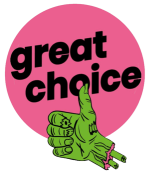 great choice zombie hand thumbs up