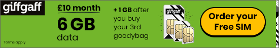 Get a free giffgaff Sim